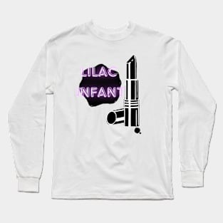 Lilac Infant Brand Logo Long Sleeve T-Shirt